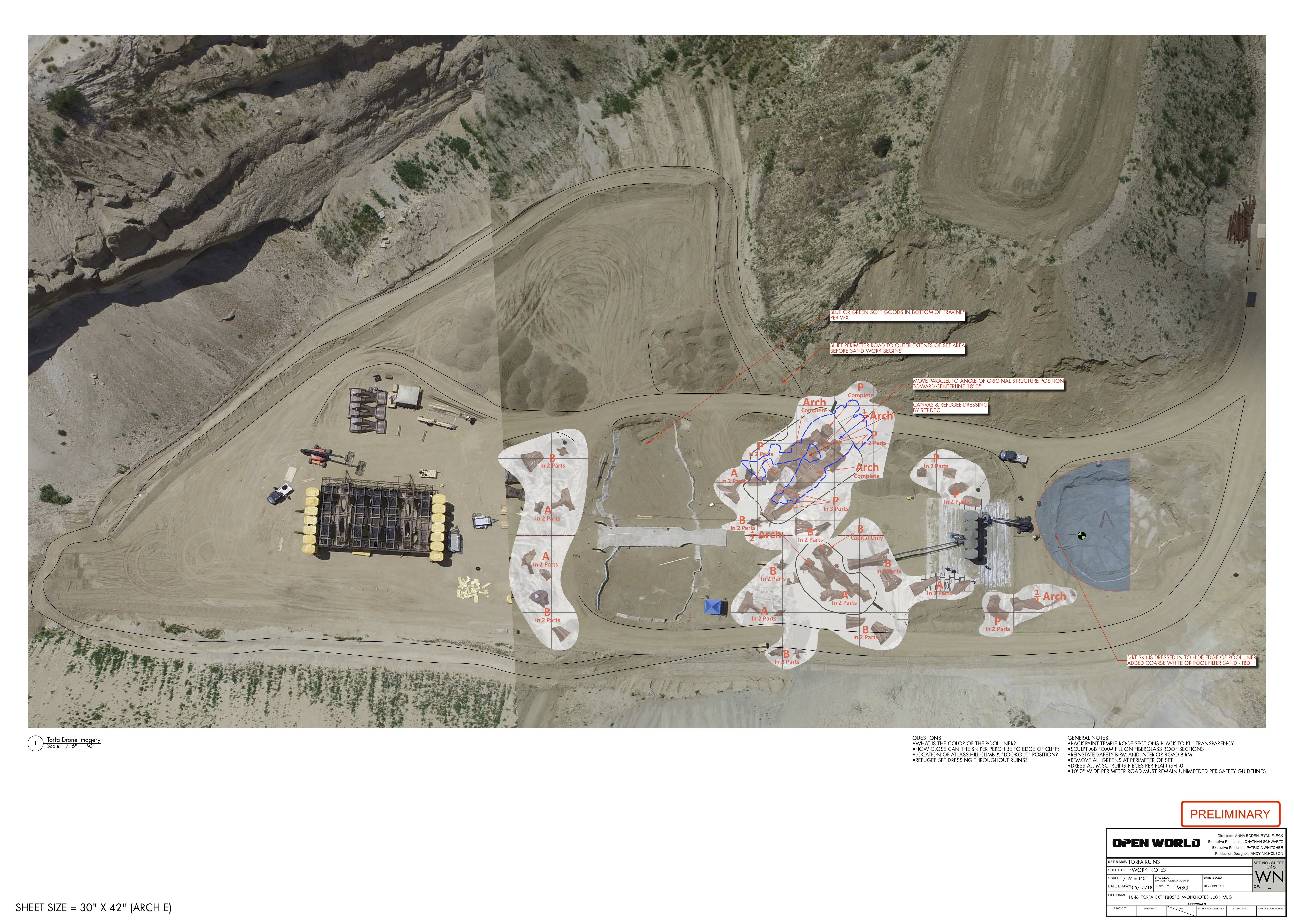 Alien landscape conceptual development