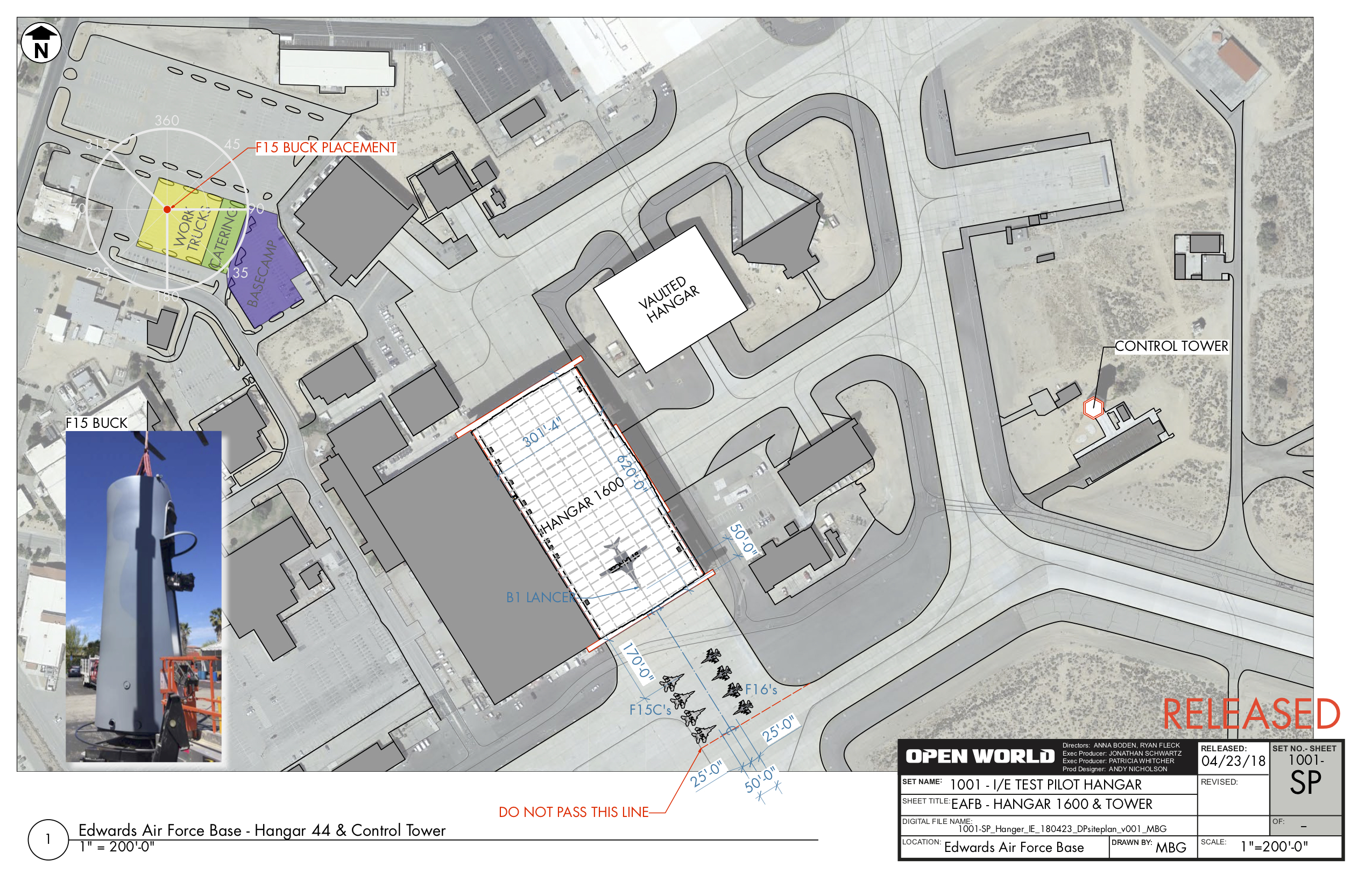 Elevation studies and sight line planning